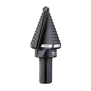 Milwaukee 48-89-9207 #7 Step Drill Bit 7/8" + Free Shipping $18.40