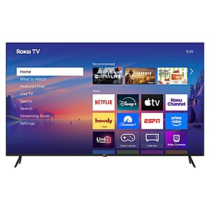 Roku 65" Class Select Series 4K LED Smart RokuTV Open Box Good $163.99