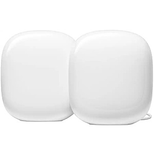 Google - Nest Wifi Pro 6e AXE5400 Mesh Router (2-pack) - Snow - Open Box - Excellent YMMV $56.99