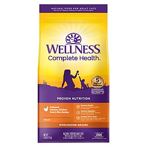 Wellness Complete Health Dry Cat Food Chicken 5pb