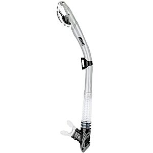 Aegend Diving Dry Snorkel for Adult Youth with Purge Valve, Flexible Tube $7.49