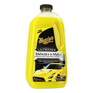 $10 FS Walmart+ or Pick Up Meguiars Ultimate Car Wash and Wax, Hybrid Glossy Shine and Protection, 48 fl oz. $9.97