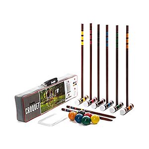 $16.99 | Franklin Sports 6 Player Family Croquet Set at Woot!