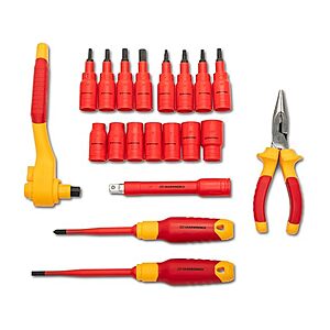 GEARWRENCH 20 Piece 3/8" Drive VDE Insulated Tool Set | GWVDE20 $149.99