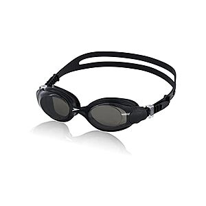 $8.49 | Speedo Unisex-Adult Swim Goggles Hydrosity, Speedo Black/Smoke at Woot!