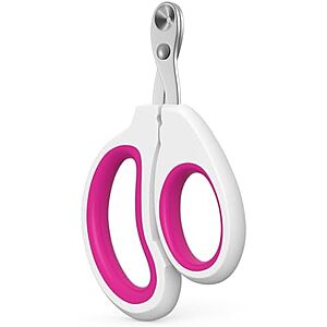 $2.99* | Aogeili Cat Pet Claw Nail Clippers Safety Trimmer (Pink) at Amazon