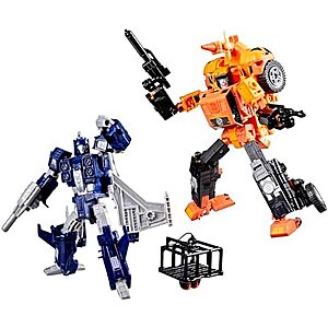 [AC] $43.35* | 2-Pk Transformers Age of The Primes Wreck 'n Doom: Sandstorm & Slugslinger Figures at Amazon
