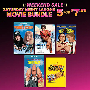 Fanflix: Paramount Digital Movies w SNL Stars 5 for $7.20