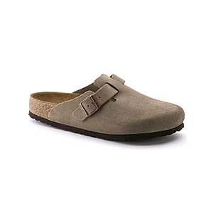 $106.24 | Birkenstock Unisex Boston SFB SL Taupe at Woot!