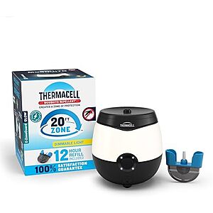 $24* | Thermacell Rechargeable Mosquito Repeller w/ Refills at Amazon