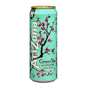 23-Oz Arizona Iced Tea Can Drinks (various flavors) 3 for $2 at Walgreens + Free Pickup on $10+ Orders
