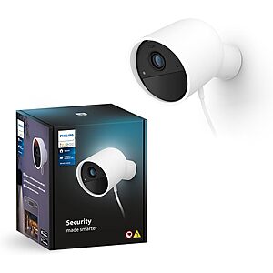 Philips Hue Wired Camera White $65