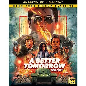 A Better Tomorrow Trilogy - 4K Ultra HD + Blu-ray $47.49 Amazon.com