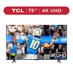 75" TCL S5 4K UHD HDR LED Smart TV w/ Google TV (75S571G) $398 + Free Shipping