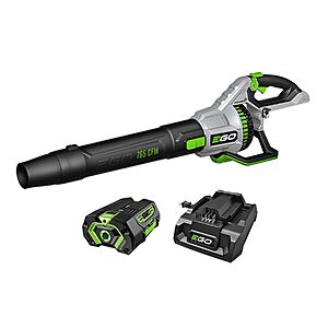 EGO POWER+ Cordless Electric Leaf Blower, 765 CFM, With Battery - LB7654 $225.9