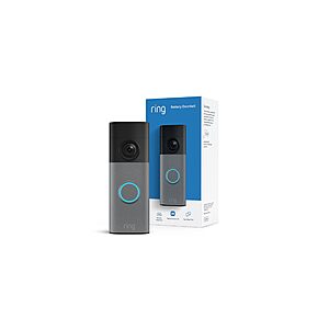 Ring Battery Doorbell 2K (Newest Model) – Wide-Angle Video, 6x Zoom, 2-Way Talk, Built-In Battery $69.99