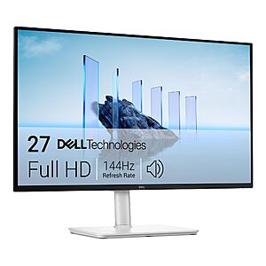 Dell 27 Plus Monitor - S2725HSM - 27-inch FHD (1920x1080) 144Hz 1ms Display, 2 x 3W Speakers $139.99