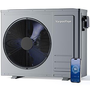 Varpoolfaye 10000 Gallon Swimming Pool Heater for Above Ground Pool 220v $599