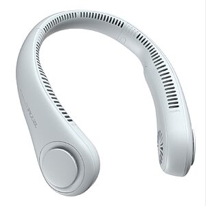 JISULIFE Neck Fan Portable, Personal Wearable Fan with Battery Rechargeable $16.99