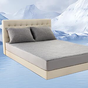 Amazon – OMERAI 3-Piece Queen Cooling Sheet Set $25.64+ w/ Code