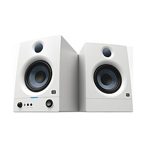 PreSonus Eris 4.5BT 4.5" Studio Monitor Speakers w/ Bluetooth 5.0 & 50W Amplification (White or Black) $159.99 & More + Free Shipping