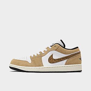 Nike Men's Air Jordan Retro 1 Low SE Casual Shoes (8-10.5,11.5, Hemp/Metallic Gold/White/Light British Tan/Black) $64 + Free Shipping