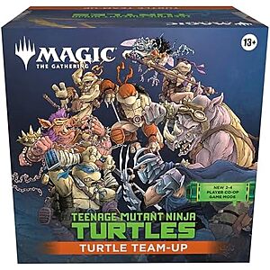 $29.99* | Magic: The Gathering: Teenage Mutant Ninja Turtles - Turtle Team-Up Card Game at Amazon