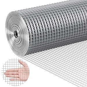 VEVOR 1/2" Hardware Cloth, 36" x 50' 19-Gauge Galvanized Wire Mesh $33.62 Shipped