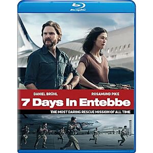 7 Days in Entebbe Blu Ray $4.99 Amazon.com
