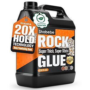 1-Gallon Shabebe Ultra-Stick Mulch Bond Gravel Binder & Rock Adhesive $16.99 + Free Shipping w/ Prime or on $35+