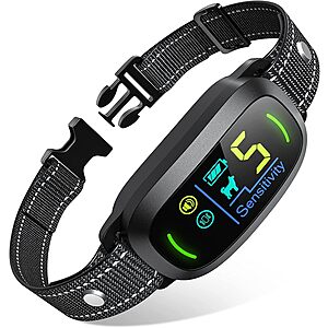 FAFAFROG Dog Bark Collar, Rechargeable Smart Collar $37.96