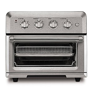 Cuisinart Air Fryer Toaster Oven 7-in-1, 1800W Stainless Steel CTOA-122NAS $99.99