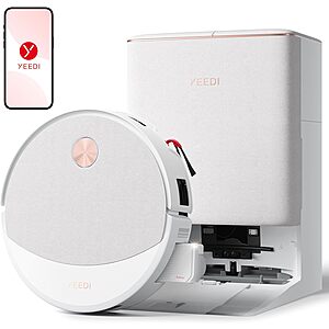 Yeedi by ECOVACS M16 Infinity Roller Mop Robot Vacuum, Blast 30000Pa $479.99