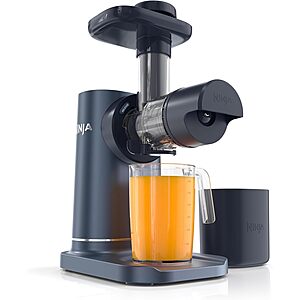 Ninja NeverClog Cold Press Juicer, 24oz Jug, 36oz Pulp, Navy, JC151NV $129.97
