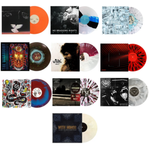 10 LPs Colored Vinyl Heavy Music Collection $50 at Pure Noise