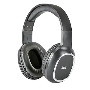 Itek HD Bluetooth Wireless TV Over Ear Headphones $12 + Free Shipping