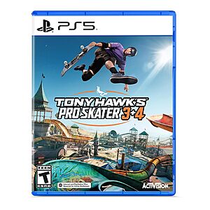 Tony Hawk's Pro Skater 3+4 (PlayStation 5) - $25.90 @ Amazon