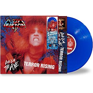 Lizzy Borden Give 'Em the Axe & Terror Rising - Blue Vinyl - YMMV w/coupon $17.64