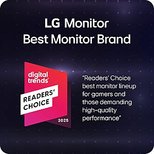 LG 32GX870A-B 32-inch Ultragear 4K UHD (3840 x 2160) OLED Gaming Monitor, Dual-Mode, 240Hz, 0.03ms $709.99 - LG PARTNER STORE