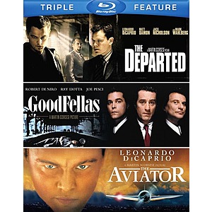 The Departed/Goodfellas/The Aviator (Box Set) [Blu-ray] $11.79 plus extra 15% Off for new Gruv Users