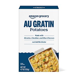 $1.25 or less S&S   Amazon Grocery, Au Gratin Potatoes, 4.7 Oz