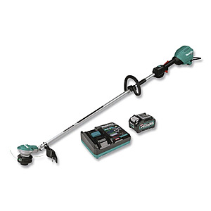 REFURBISHED with 2 yr warranty, Makita GRU01M1-R 40V max XGT 15" Brushless Cordless String Trimmer with 4.0 battery, $199.99, FS, ebay $199.2