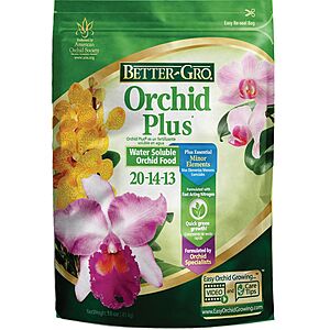 Better-Gro Orchid Plus 20-14-13 Water-soluble Granules Indoor Plant Food 1 lb ONLY 2¢ ***LONG SHOT YMMV*** $0.02