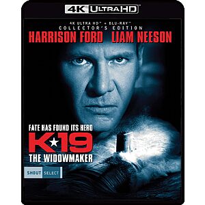 K-19: The Widowmaker - Collector's Edition 4K Ultra HD + Blu-ray [4K UHD] $25.28 Amazon.com