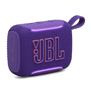 JBL Go 5 Portable Bluetooth Speaker, Waterproof and Dustproof - Purple $44.95