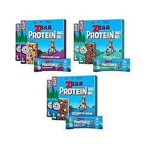 [NEW, SnS, AC] $16.56 | 30-Pack 1.27-Oz Clif Kid ZBar Crispy Whole Grain Snack Bars (Value Pack) at Amazon (55.2￠ each)