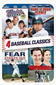 $7.99 Sale for Baseball 4-Movie Collection