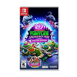 $19.93* | Teenage Mutant Ninja Turtles: Splintered Fate Deluxe Edition (Nintendo Switch) at Amazon