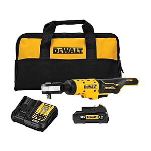 $138.54: DEWALT DCF503GG1 XTREME™ 12V MAX* Brushless 3/8 in. Ratchet Kit at Woot!