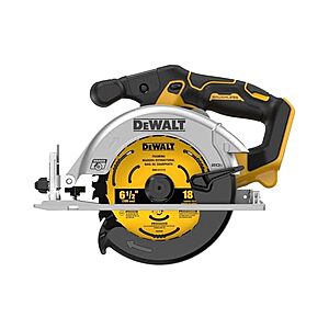 $78.19 | DeWALT 20V Max 6-1/2" Brushless Cordless Circular Saw (Tool Only) at Woot!